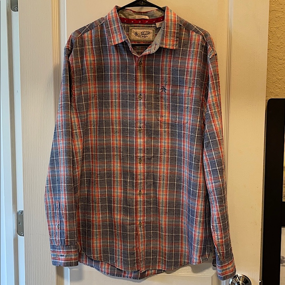 Classic Fit Penguin Shirt